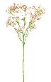 Fleur artificielle Myosotis - composition bouquet - H.50cm rose