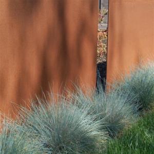 Panneau Acier Corten rouille - décoration jardin terrasse - H.180x80cm