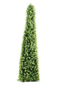 Plante artificielle Buis Topiaire pyramide NEW - intérieur extérieur - H.160cm vert