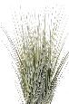 Plante artificielle Herbe luxe Onion Grass en pot - intérieur - H. 105 cm vert gris