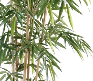 Bambou artificiel New UV résistant 6 cannes - extérieur balcon terrasse - H.180cm vert
