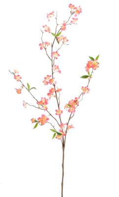 Fleur artificielle branche de cerisier fuchsia 76 fleurs H.115cm