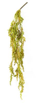 Feuillage artificiel chute de renouée - plante d'intérieur - H.75cm vert jaune