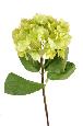 Fleur artificielle Hortensia - création bouquet - H.80 cm vert