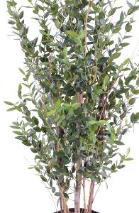 Arbre artificiel Eucalyptus buisson - plante synthétique d'intérieur - H.130cm
