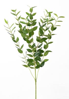 Feuillage artificiel Branche Eucalyptus - composition florale - H.60 cm vert