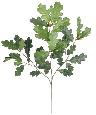Feuillage artificiel Chêne branche 38 feuilles - décoration intérieure - H.60cm vert