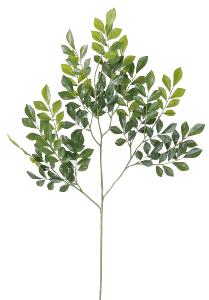 Feuillage artificiel Branche Murraye spray - composition florale - H.70cm vert