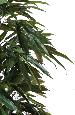 Arbre artificiel luxe Ficus alii - plante intérieure - H.160cm vert