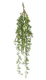 Feuillage artificiel chute Ruta Muraria - décoration d'intérieur - H.65cm vert
