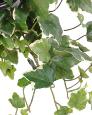 Feuillage artificiel chute de Lierre Gala en piquet - 323 feuilles - H. 75cm vert blanc
