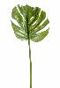 Feuille artificielle de Philodendron - décoration d'intérieur - H.45cm vert