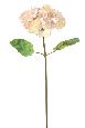 Fleur artificielle Hortensia - création bouquet fleur coupée - H.65 cm rose jaune
