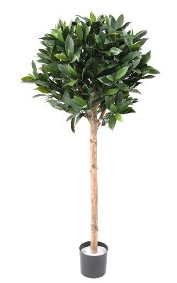 Plante artificielle Laurier tige UV résistant - intérieur extérieur - H.110cm vert