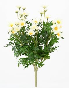 Plante artificielle Marguerite Anthemis - plante d'intérieur - H.40cm Blanc