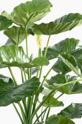 Plante artificielle tropicale Alocasia - décoration d'intérieur - H.120 cm