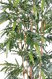 Bambou artificiel New 6 cannes naturelles - intérieur - H.210cm vert
