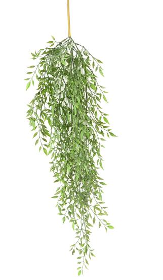 Feuillage artificiel chute de Ruscus - plante verte d'intérieur - H.65cm