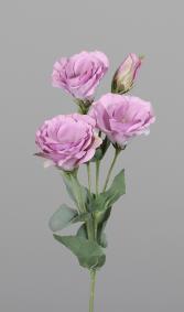 Fleur artificielle Lisianthus Eustoma - création de bouquet - H.50cm rose