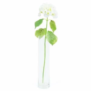 Fleur artificielle Hortensia géant - composition bouquet - H. 73cm blanc