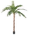 Palmier artificiel Phoenix Canariensis - plante intérieur - H.370cm vert