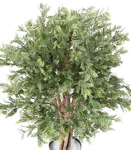 Arbuste artificiel Pistacia Chinensis UV résistant - plante d'extérieur - H.100cm