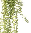 Feuillage artificiel chute de Callisia - plante d'intérieur - H.55cm vert