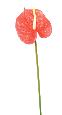 Fleur artificielle Anthurium - décoration florale - H. 58cm rouge