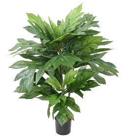 Plante artificielle Artrocarpus Altilis - arbre à pain pour intérieur - H.100cm