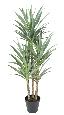 Plante artificielle Yucca Rapier 5 tiges - décoration pour intérieur - H.150cm