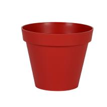 Pot pour fleur Toscane rond intérieur extérieur Ø.80cm rouge EDA PLASTIQUES