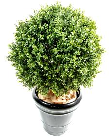 Plante artificielle Buis Boule - intérieur extérieur - Ø.50cm vert