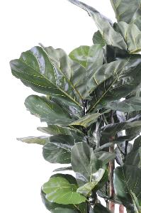 Arbre artificiel Ficus Lyrata - plante synthétique d'intérieur - H.190cm vert