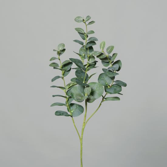 Feuillage artificiel Branche Eucalyptus - composition florale - H.92cm vert