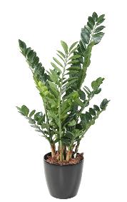 Plante artificielle verte Zamioculcas - décoration pour intérieur - H.110cm