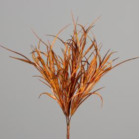Plante artificielle Herbe savane en piquet - décoration d'intérieur - H.65cm orange brun
