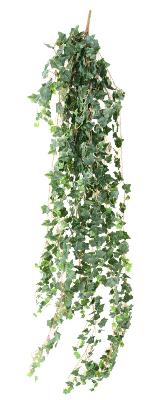 Feuillage artificiel chute de Lierre en piquet - 1039 feuilles artificielles - H.200cm vert