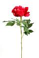 Fleur artificielle Pivoine - création de bouquet composition - H.70 cm rouge