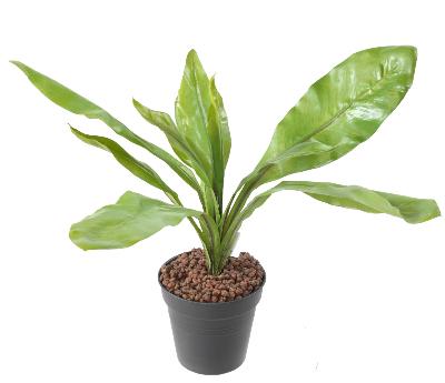 Plante artificielle Asplenium en piquet -plante d'intérieur - H.45cm vert