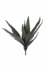 Plante artificielle Aloe vera en piquet - intérieur - H.41cm vert