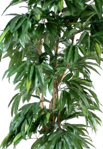 Arbre fruitier artificiel Manguier - plante semi-naturelle d'intérieur - H.150cm