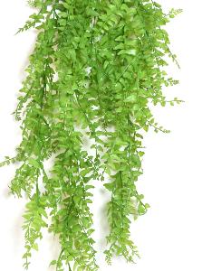 Chute artificielle Fougère Boston en piquet - plante d'intérieur - H.80cm vert