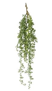 Feuillage artificiel chute Ruta Muraria - décoration d'intérieur - H.65cm vert