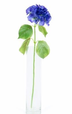 Fleur artificielle Hortensia géant - composition bouquet - H. 73 cm bleu