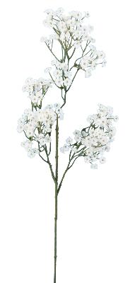 Fleur artificielle Gypsophile - composition bouquet - H.60 cm blanc