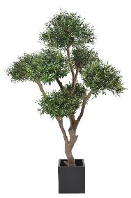 Arbre fruitier artificiel Olivier bonsaï nuage - plante pour intérieur - H.270 cm