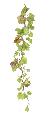 Branche artificielle de vigne 40 feuilles - intérieure - H.150cm vert marron