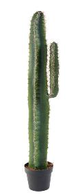 Cactus artificiel Cereus - Plante artificielle pour intérieur - H. 110cm vert