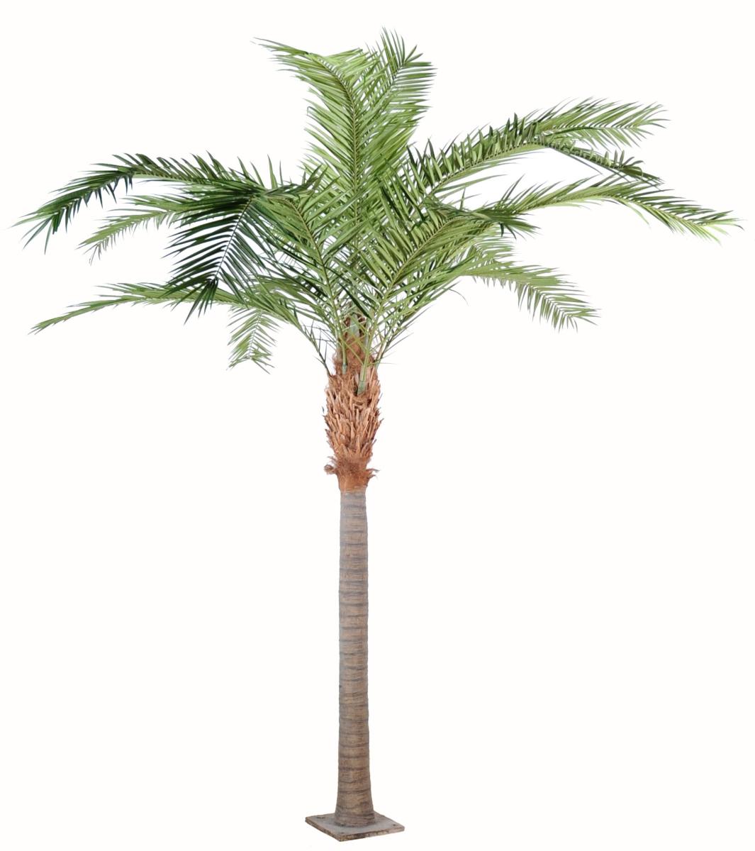 Palmier artificiel Phoenix Canariensis - plante artificielle luxe - H.440  cm vert