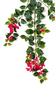 Branche artificielle de bougainvillier New spray - décoration d'intérieur - H.80cm fuchsia
